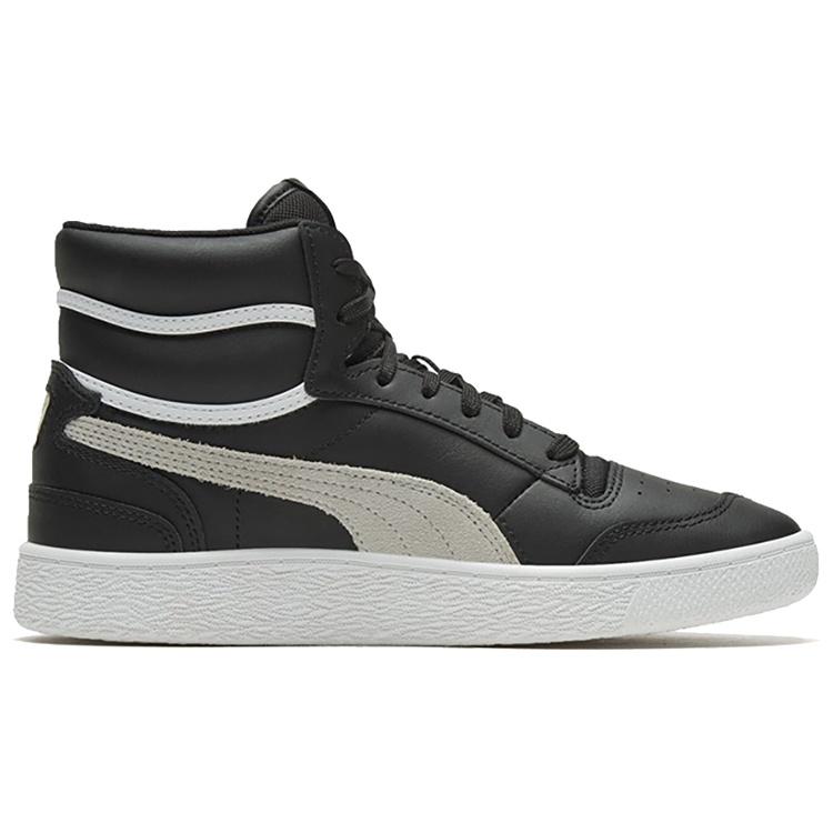 PUMA Ralph Sampson Mid 'Badges - Black Grey' Men's 371769-02