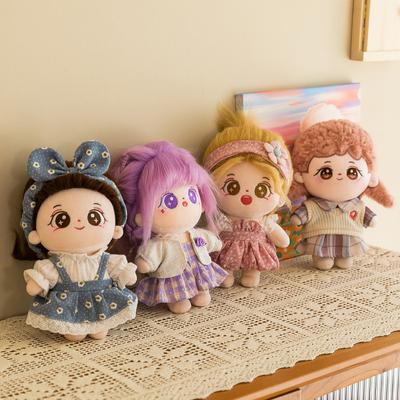 Новая кукла из хлопка, плюшевая игрушка, кукла-марионетка, детский праздничный подарок, кукла