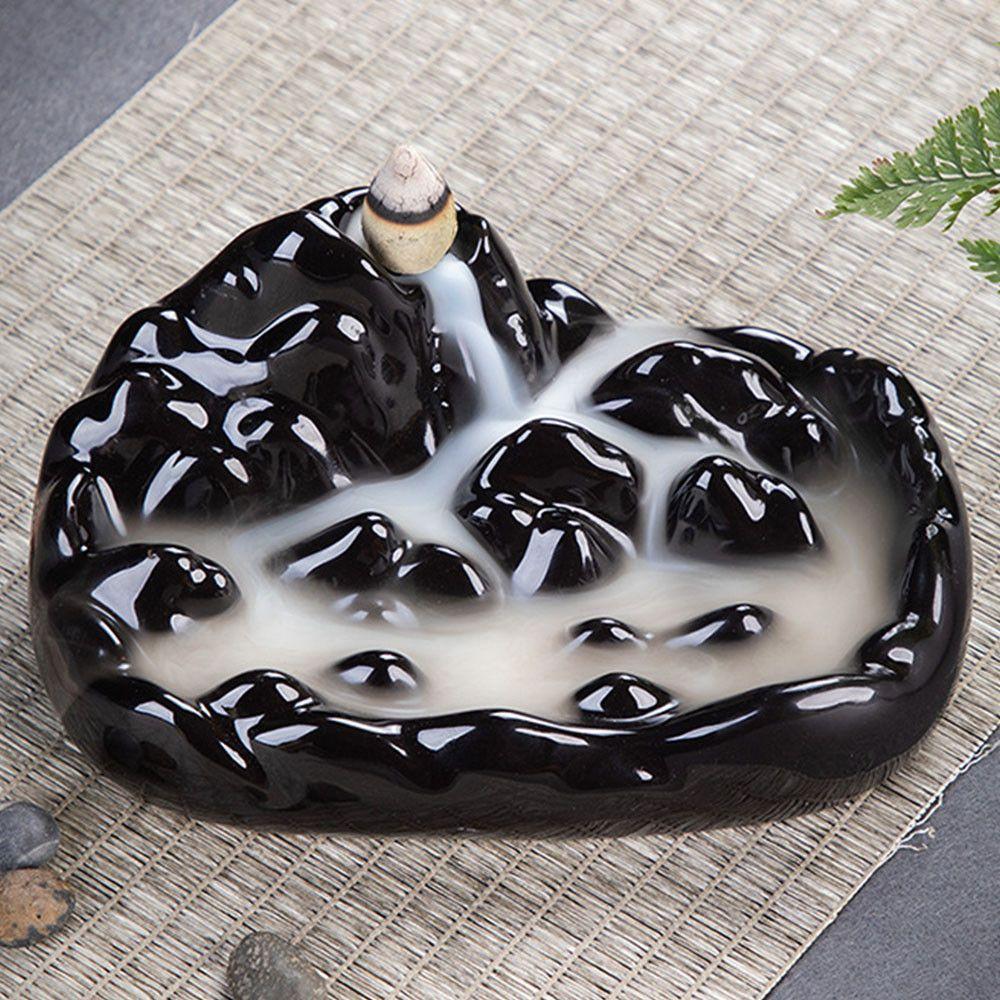 Fragrant Smell Tea Smoke Mixed Flavor Aromatherapy Reflux Tower Incense Backflow Incense Cones