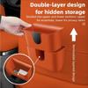 Hanging Vehicle Garbage Bin Space Saving Car Backseat Storage Box Rubbish Bucket  Car Organizer
