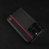 For Apple iPhone 16 15 14 Plus 13 12 11 Pro X XR XS Max Mini 7 8 Plus SE 2020 2022 Case PU Leather Carbon Fiber Style Shockproof Back Cover