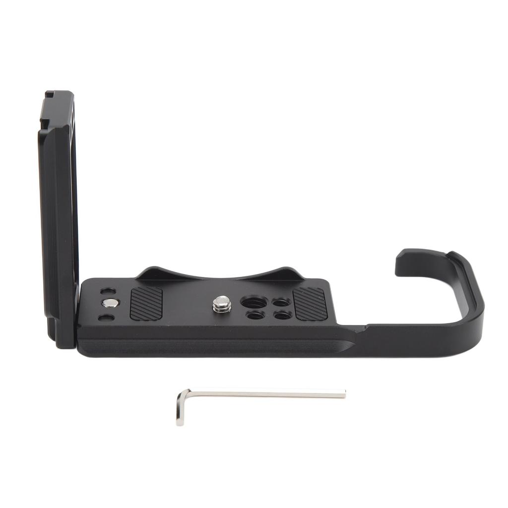 Camera L Bracket Aluminum Alloy CNC Machining Surface Anodizing Quick Release Plate for R8 Camera