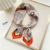 Fashion Decoration Scarf Hairband Tie Hair 70 Small Square Scarf Silk Scarf Women'S Spring And Autumn Versatile Small Scarf Professional Scarf