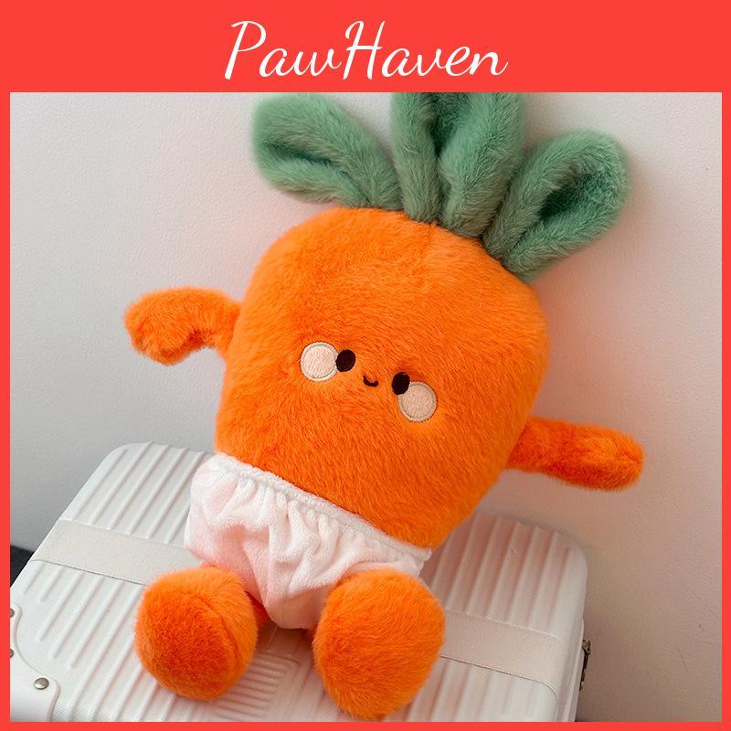 Running Carrot Rabbit Plush Toy Cartoon Animal Stuffed Doll Kids Gift Birthday