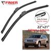 2PCS Wiper Blades For Jeep Grand Cherokee MK4 2011-2020 22" 21" Fit Front Windshield Windscreen Window Brushes Cutter Accessories 2017 2018 2019 2020