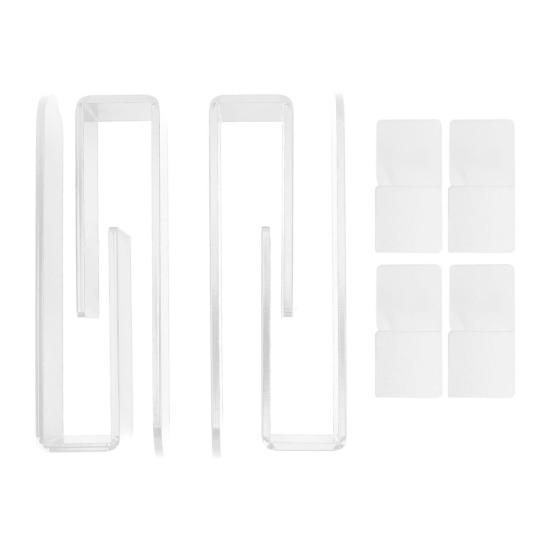 Настенный крючок для шляпы, акриловый органайзер для бейсболок, прочный держатель для шляпы с клеем