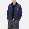 Carhartt WIP OG Detroit Aged Canvas Jacket Air Force Blue/Black Unisex Streetwear I027358-2IB-3K