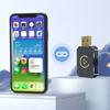Проводной беспроводной адаптер Carplay 2 в 1 Carplay Android Auto Mini Box Автоматическое подключение USB Plug and Play для USB/Type C Dongle