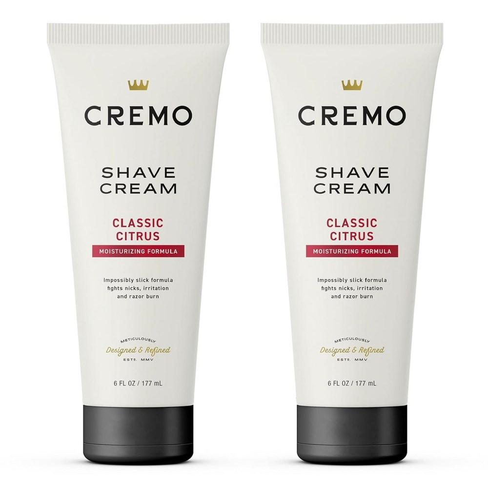 Кремовая пена для бритья для мужчин Cremo, классический цитрусовый аромат, прямая доставка из США, 2 шт.
