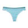 Women G-String Cotton Comfortable Thong Panties Sexy Striped Low Waist Briefs Set 6 Pcs/lot