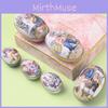 Unique Easter Egg-shaped Metal Tin For Candies Biscuits And Gifts