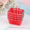 Shopping Basket Toys Kids Mini Supermarket Shopping Hand Basket Model Doll House