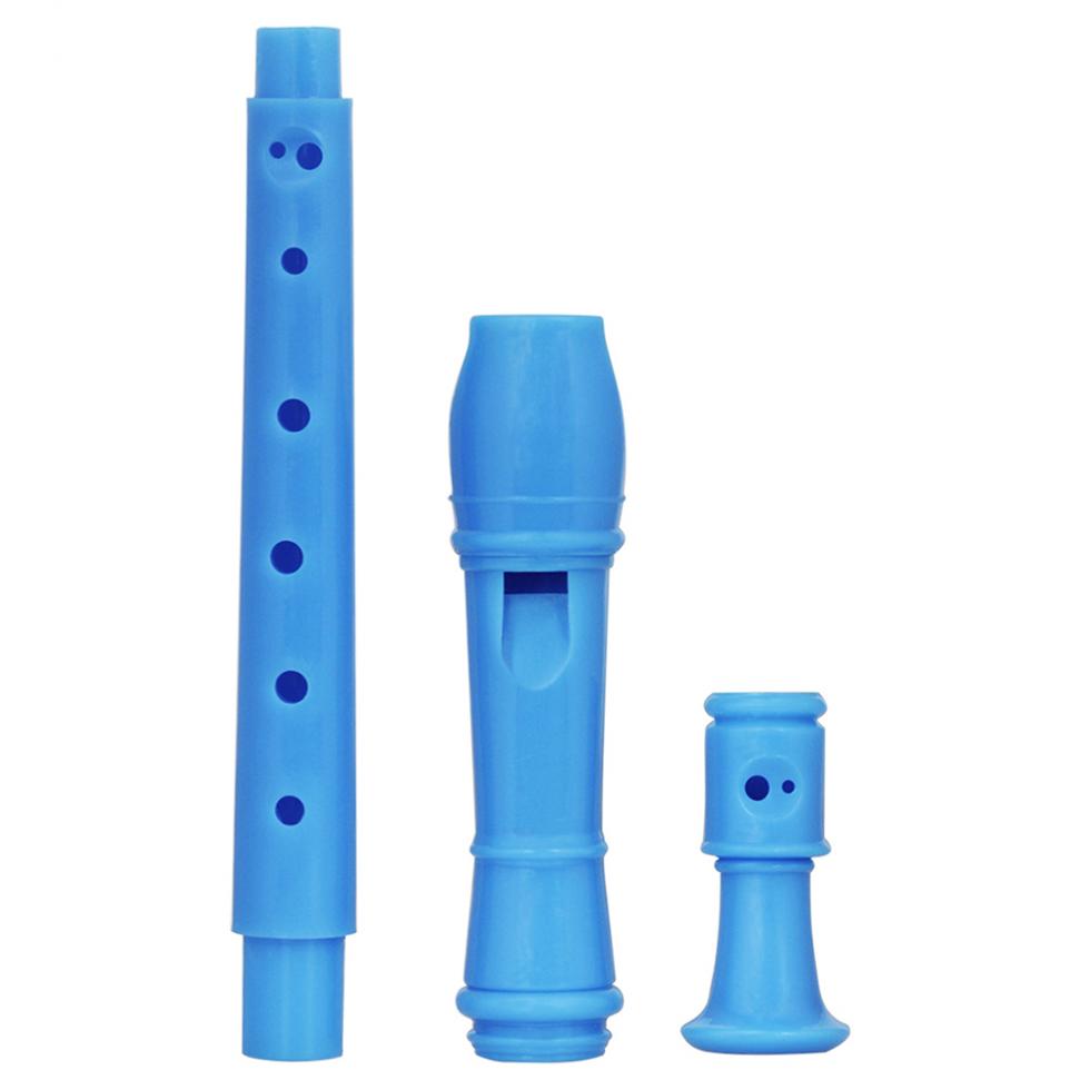 Блокфлейта сопрано с 7 отверстиями из АБС-пластика, ключ G, Германия, тип флейты