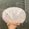Waterproof Women's Shower and Dustproof Cap for Bathing, Makeup, Kitchen, and Household Use