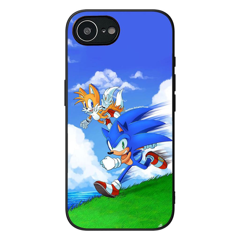 S-Sonics Hedgehog Phone Case for Samsung Galaxy S22 S21 S20 FE Ultra Plus A35 A36 A37 A33 A34 A04 A71 Protective Cover