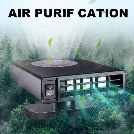 Practical Car Heater Fan Fast Heating Safe Quick Defogging