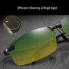 Поляризованные полихромные солнцезащитные очки днем ​​и ночью для вождения на рыбалке с ночным видением