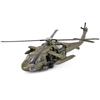 1/64 Scale Black Hawk UH-60 Alloy Helicopter Diecast Toy Model Simulation Flying Airplane Sound and Light Gift Toy for Children