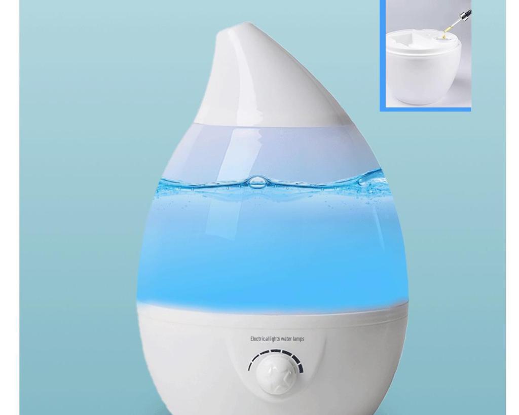 Бесшумный настольный увлажнитель воздуха объемом 3 л с функцией ароматерапии для спальни и офиса