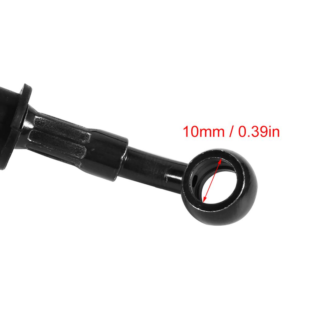 50см ‑ 120см Мотоциклетный тормозной шланг с оплеткой из нержавеющей стали, масляный шланг сцепления, линия, трубка, цветной