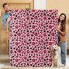 Christmas Festival Wearable Hooded Flannel Blanket Shawl