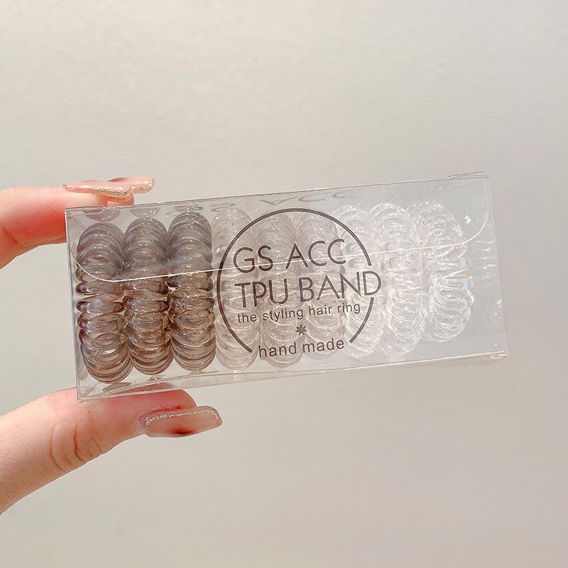 Высокоэластичная резинка для волос «конский хвост» для девочек – прочный, нежный и милый головной убор для детей.