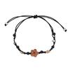 Chic Peach Blossom Adjustable Bracelet For Women Featuring Delicate Design Floral