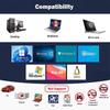 Внешний привод Blu-ray USB 3.0 Портативный 3D BD-Combo Оптический привод CD DVD Проигрыватель CD Пишущий привод Читатель для ноутбука ПК Windows 11/10 Mac