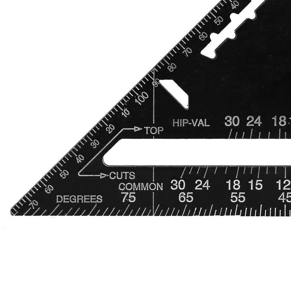 for Carpenter Metric System Ruler Triangle Angle Square Speed Square Rafter Protractor Miter