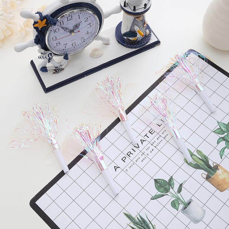 Красочный свисток-дракон с кисточкой для украшения вечеринки и фотореквизит