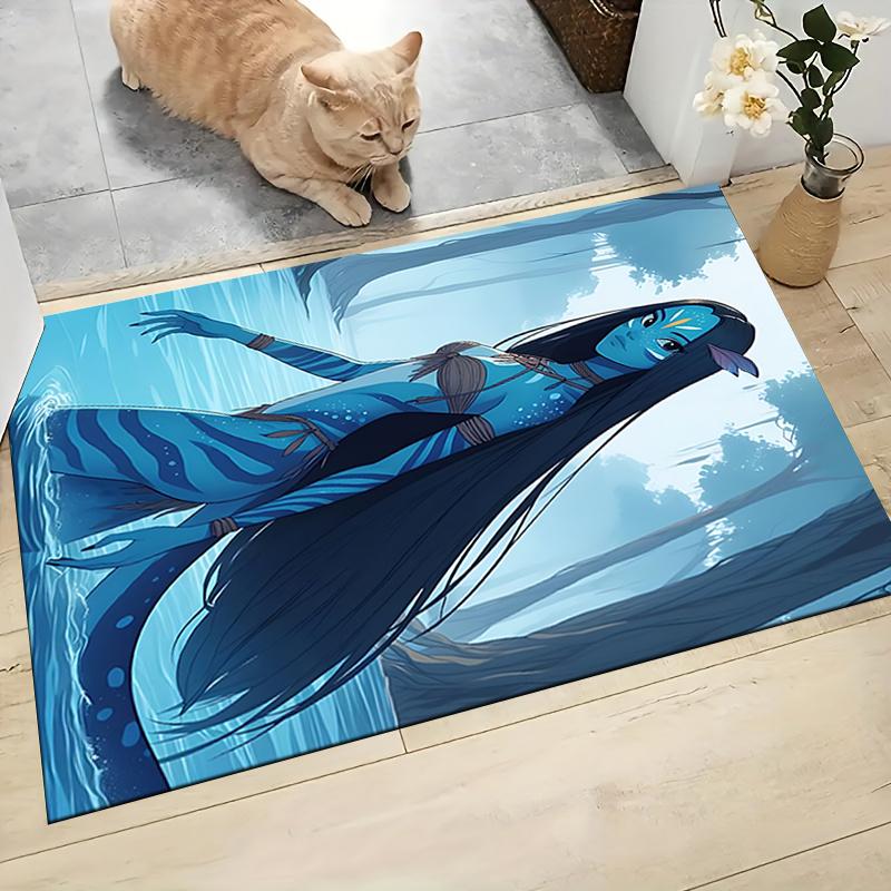 1Pc Fantasy Warrior Couple Carpet Rug Customizable Soft Washable Antislip Home Living Room Sofa Mats Personalized Rug 0917285