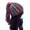 New Colorful Dreadlocks Hat Handmade Knitted Wool Hat Adult Children Hip Hop Punk Autumn and Winter Warmth