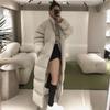 Women's Autumn And Winter Super Long High-end Down Jacket Knee Length Thickened And Loose Oversized Jacket