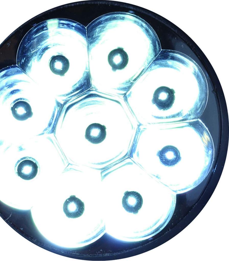 Фонарик Kakusei 9LED желтый Crossfield 10.0×14.7×11.5см XF-03