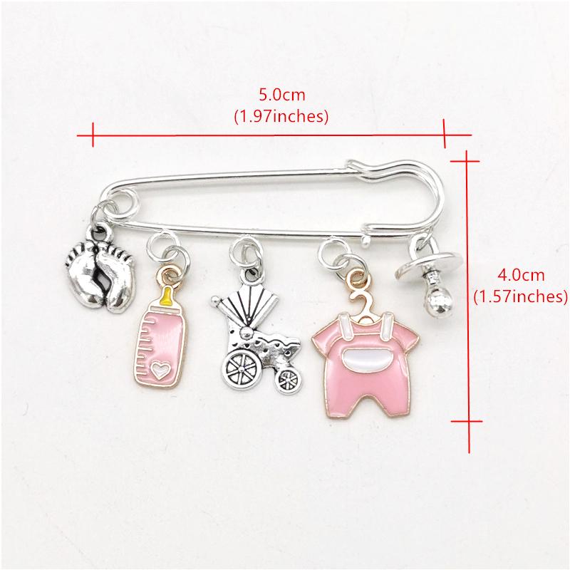 Модная детская коляска Детская бутылочка Одежда Соска-пустышка Тематическая булавка Брошь Ювелирные изделия Подарки на День матери