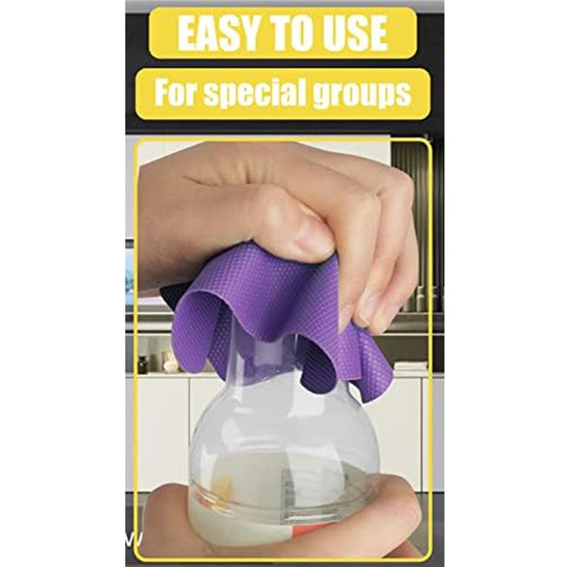 Резиновый коврик для открывания бутылок Силиконовые накладки для открывания бутылок Нескользящий коврик для открывания бутылок