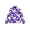 Nike FW22 Geometric Pattern Print Stand Collar Long Sleeve Jacket Men Jackets Purple DQ6127-547