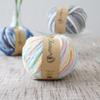 Knitworm Wool 10 Chatty Colorful Extra 40g Morning Yarn, Balls, Mall, Thick, (Approx. 32m), 100% Polyester,
