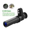 Cross Cursor Digital 8-24X Night Vision Monocular 850nm Infrared Scope for Hunting