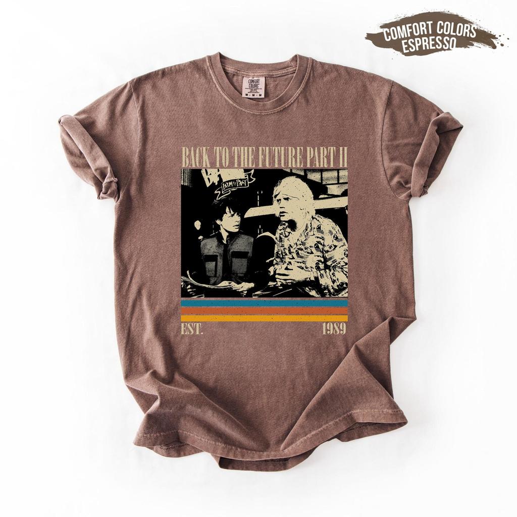 Back to the Future Part II Movie T-Shirt and kids tshirt, Retro Film Shirt and kids tshirt, Comfort Colors Unisex T-Shirt and kids tshirt
