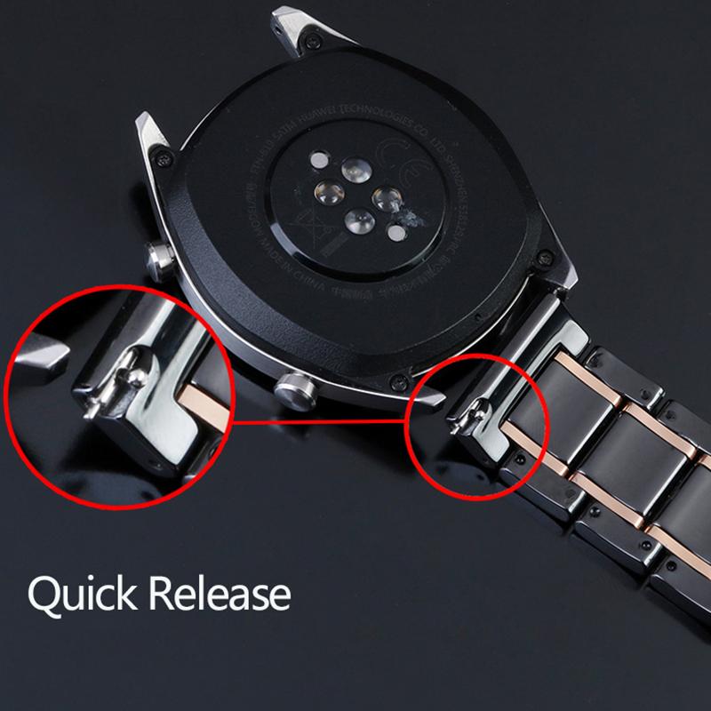 ONE23мм Керамический Нержавеющая Сталь Ремешок Часов Для Casio Серии PROTREK PRW-30 PRW-50 PRW-60 PRW-70YT Водонепроницаемый Спортивный Ремешок Для ЧасовMN
