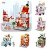 High-quality Abs Plastic Building Blocks Compatible With City Street Scene