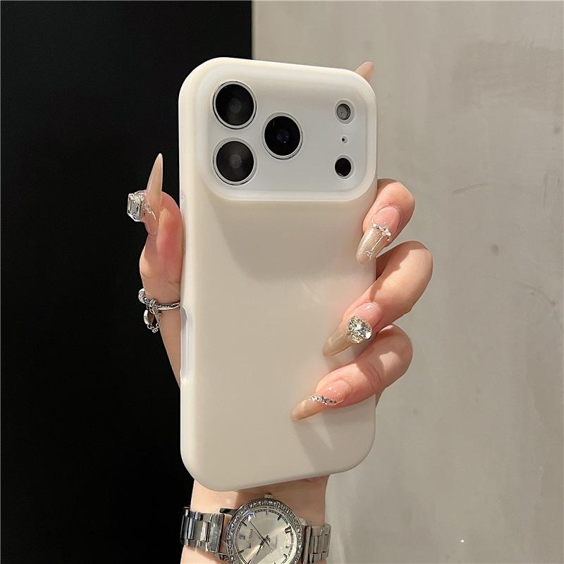 Подходит для IPhone 17, Желеобразный Жидкий Силикон, Защитный Чехол с Полным Покрытием, Ощущение Кожи, для Apple 16 Pro Max
