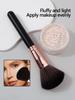 High-end Loose Powder Brush Multi-functional Makeup Tool Soft Blush Brush Contour Brush Beginner Makeup Brush Portable