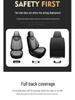 European & American PU Leather Single Car Seat Cushion