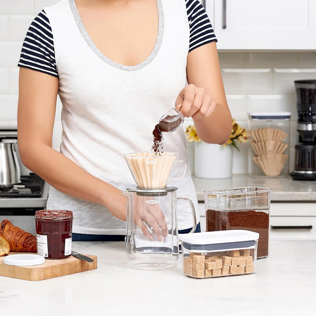 Контейнер OXO Pop Мерная ложка для кофе Прозрачный (9,4 см)