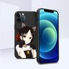 Чехол для телефона Anime Kaguya Sama Lk для iPhone 11 12 13 Pro Max X XR XS Max 6 6S 7 8 Plus SE 2022 Liquid Square Color Phone Cover
