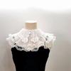 Multifunctional Mesh Doll Collar Shawl, Cape Fairy Hollow Collar Spring And Summer Versatile, Han Yun Shoulder Fake Collar