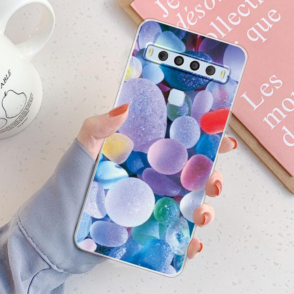 For TCL 10L Cases T770H T770B Cover Shockproof Clear Soft Silicone Phone Case For TCL 10 Lite /TCL10T TCL10Lite Fashion Funda