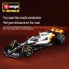 2024 Bimei McLaren F1 MCL60 1:43 Металлическая гоночная игрушечная модель автомобиля Сплав Симуляция